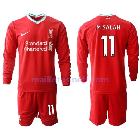 Maillot de Foot Liverpool M.Salah 11 Domicile 2020-21 Manches Longues - Enfant Maillot de Foot Liverpool M.Salah 11 Domicile 2020-21 Manches Longues - Enfant